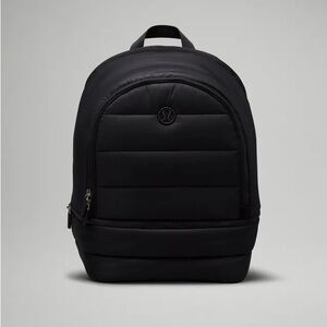 lululemon athletica Black Quilted Backpack